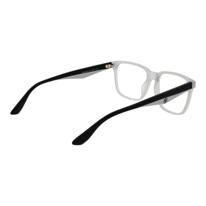 BMW Men’s Optical Glasses – White Full-Rim Frame, 55mm