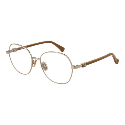 Max Mara Women’s Optical Glasses – Gold Butterfly Frame