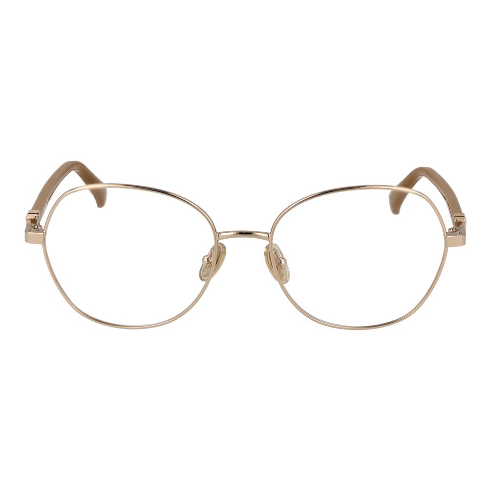Max Mara Women’s Optical Glasses – Gold Butterfly Frame