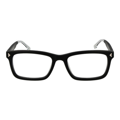 Lozza Black Men's Optical Glasses – Full-Rim Rectangle Frame