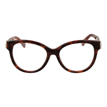 Longchamp Women’s Optical Glasses – Brown Cat Eye Frame, 52mm