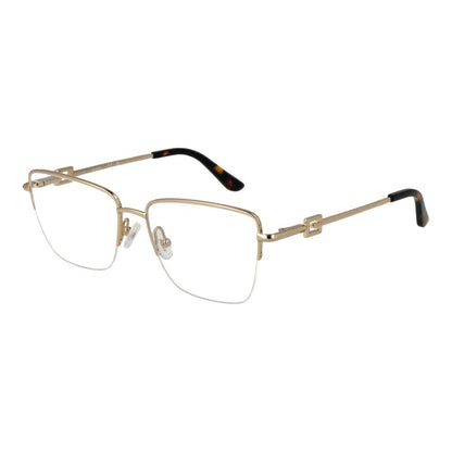 Guess Women’s Optical Glasses – Gold Rectangle Frame, 53mm