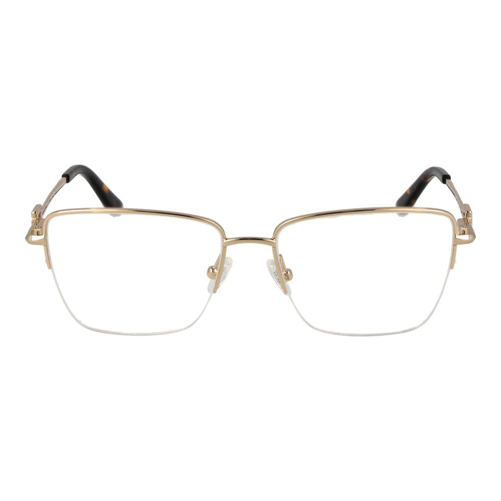 Guess Women’s Optical Glasses – Gold Rectangle Frame, 53mm
