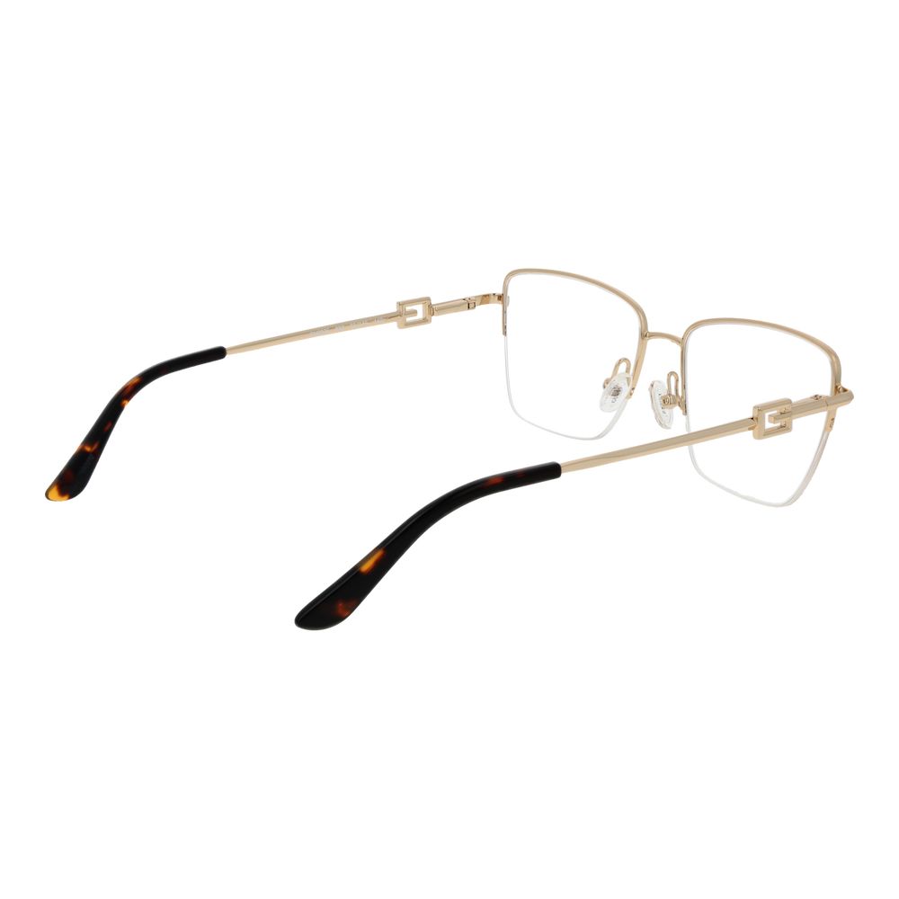 Guess Women’s Optical Glasses – Gold Rectangle Frame, 53mm