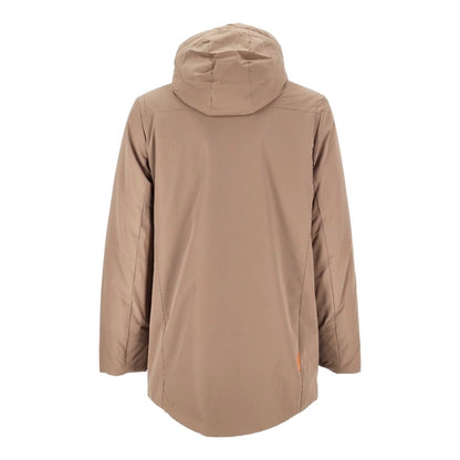 Suns Beige Eco Fur Lined Jacket - Stylish Performance Outerwear