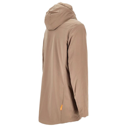 Suns Beige Eco Fur Lined Jacket - Stylish Performance Outerwear