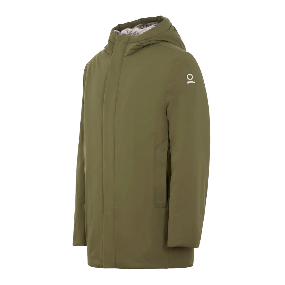 Suns Green Polyester Jacket