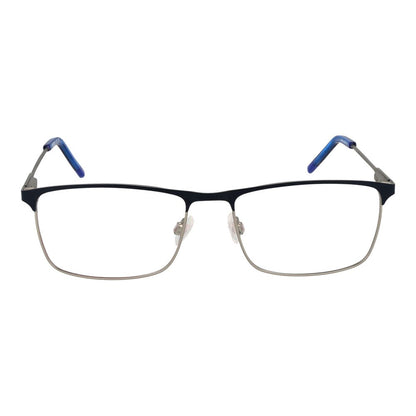 Hugo Boss Men's Optical Glasses – Blue Browline Frame, 56mm