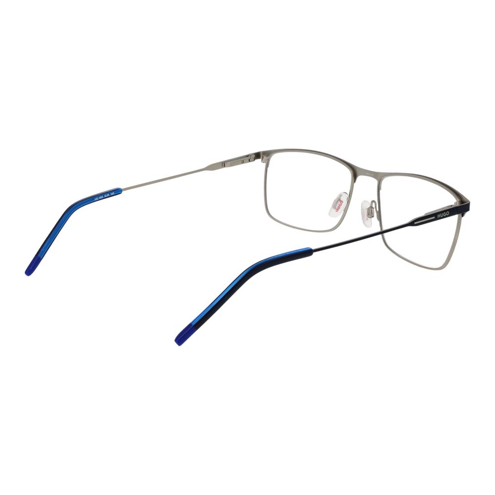Hugo Boss Men's Optical Glasses – Blue Browline Frame, 56mm