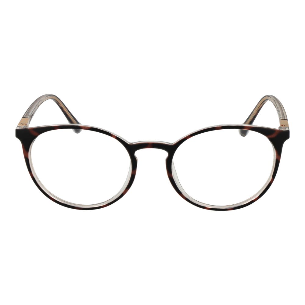 Guess Brown Unisex Optical Glasses – Round Full-Rim Frame, 52mm