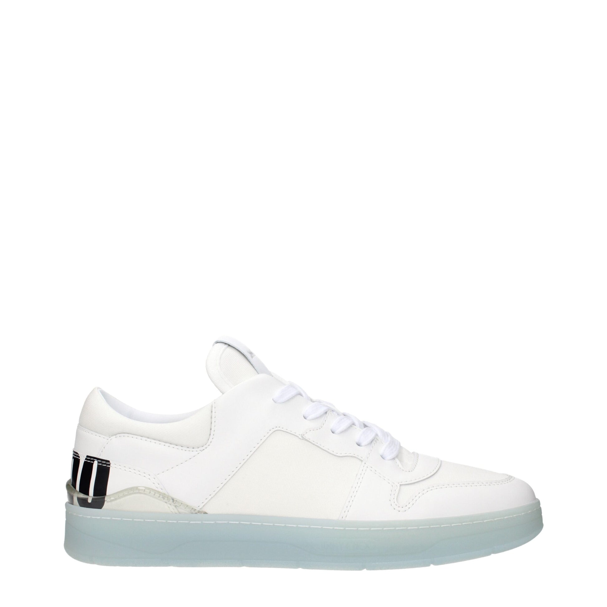 Jimmy Choo White Leather Low Tops - Elevate Your Elegance