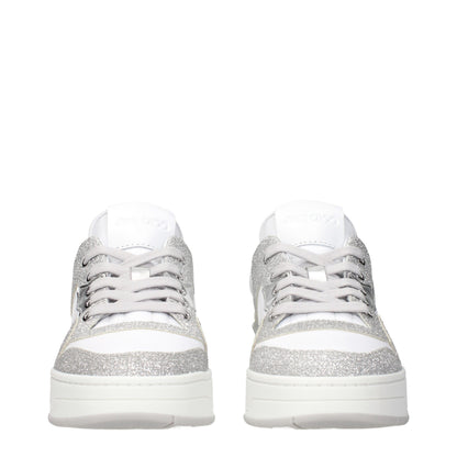 Jimmy Choo White Leather Low Tops – Luxe Elegance Redefined