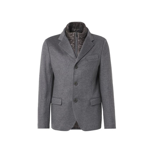 Herno Cashmere Blazer Jacket – Refined Italian Craftsmanship