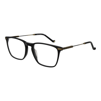 Hackett Black Men’s Optical Glasses – Rectangle Full-Rim Frame