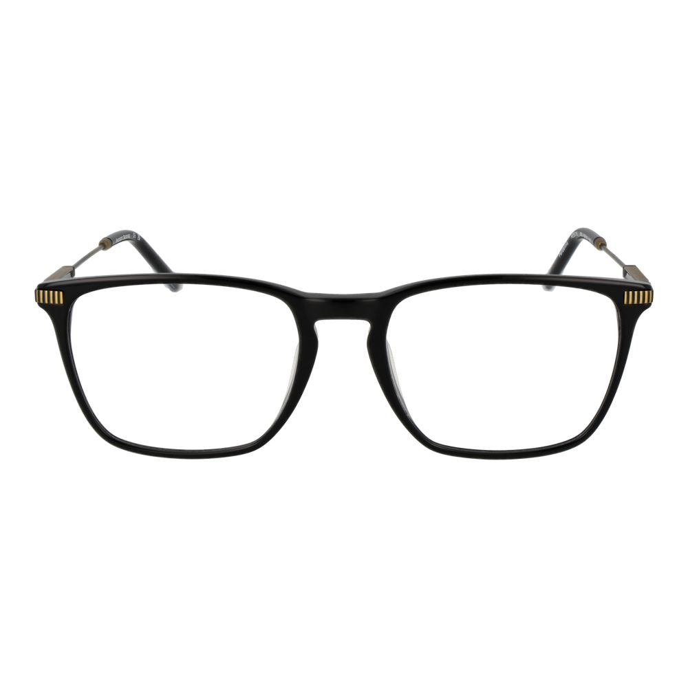 Hackett Black Men’s Optical Glasses – Rectangle Full-Rim Frame