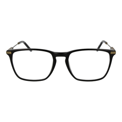 Hackett Black Men’s Optical Glasses – Rectangle Full-Rim Frame