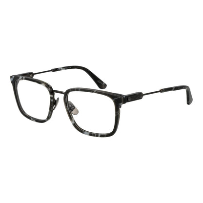 Police Men’s Optical Glasses – Grey Square Frame, 53mm