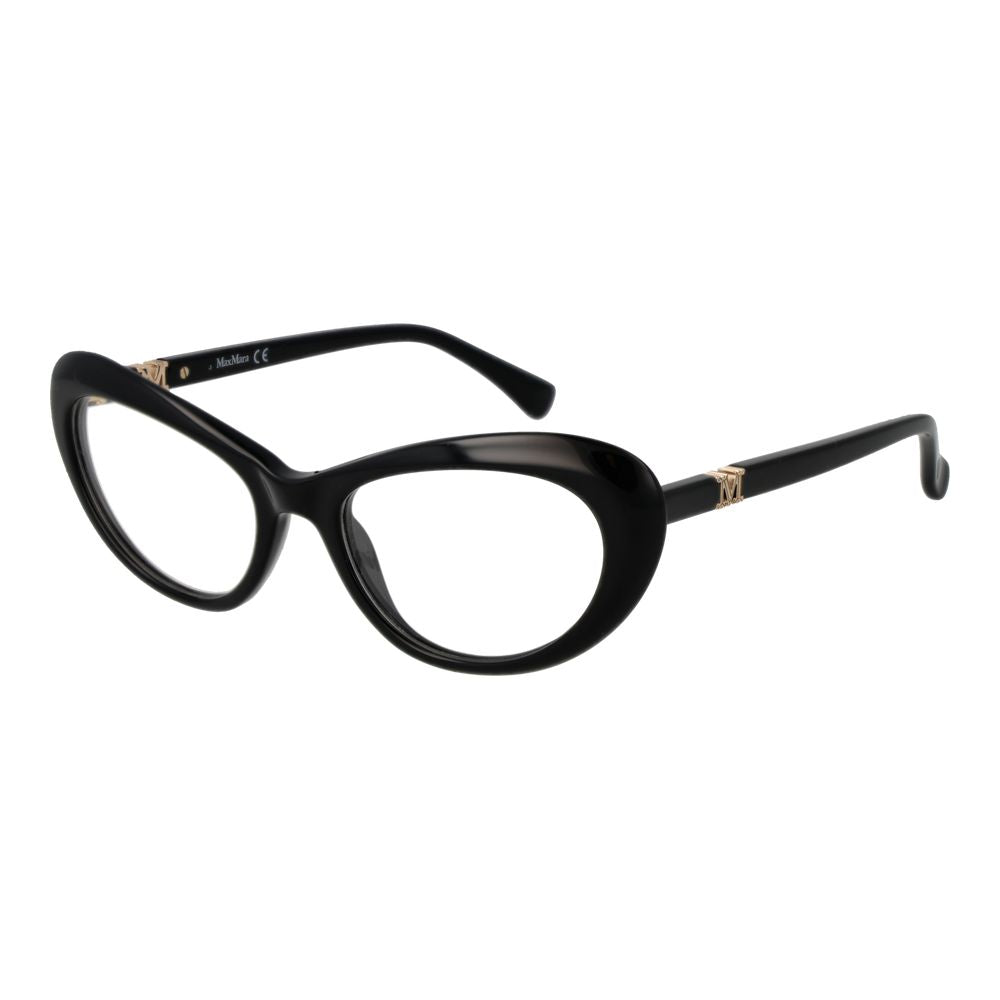 Max Mara Women's Optical Glasses – Black Butterfly Frame