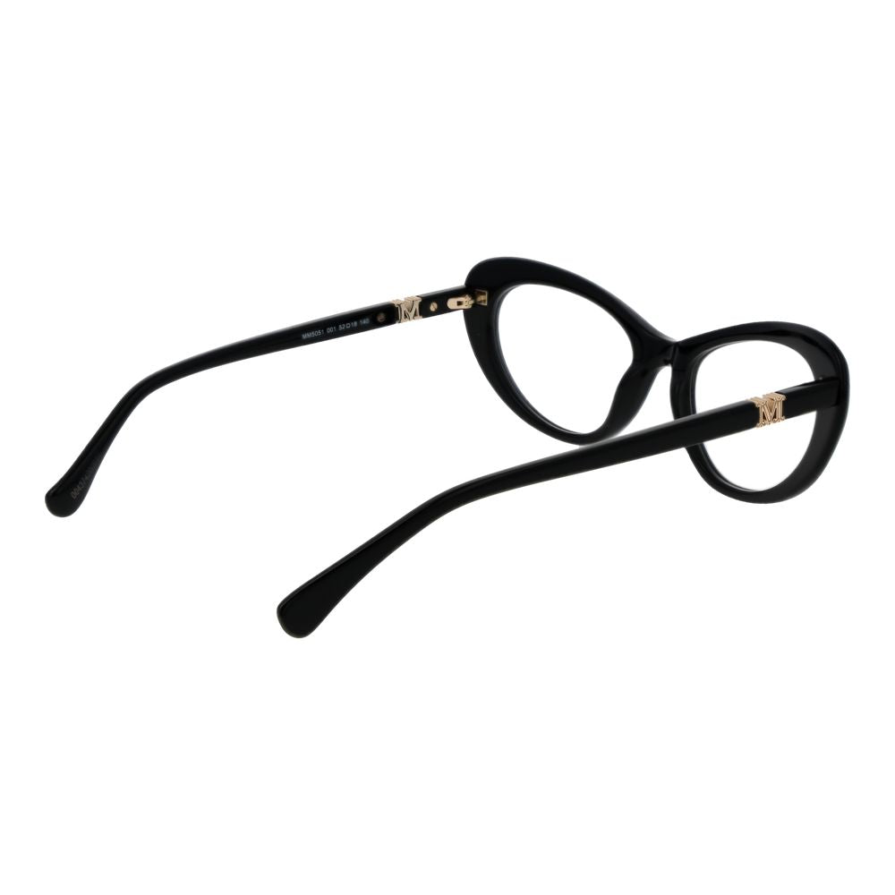 Max Mara Women's Optical Glasses – Black Butterfly Frame