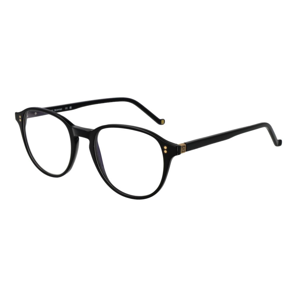 Hackett Black Men’s Optical Glasses – Full-Rim Frame