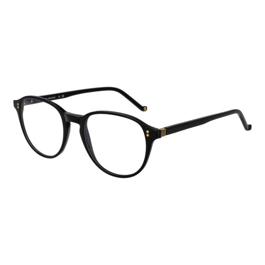 Hackett Black Men’s Optical Glasses – Full-Rim Frame