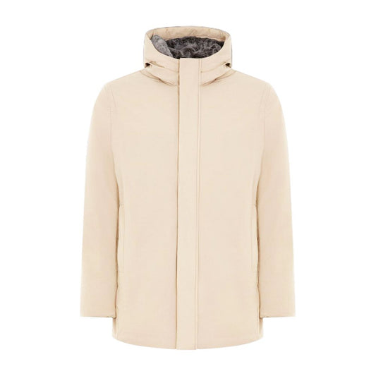 Suns White Polyester Jacket