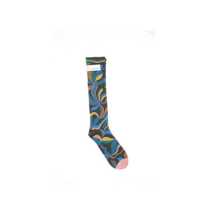 Bonne Maison Multicolored Print Socks