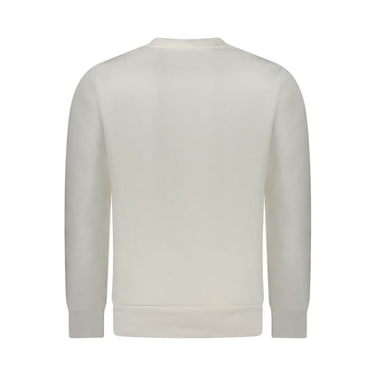 Rifle White Cotton Sweatshirt - Classic Comfort Redefined