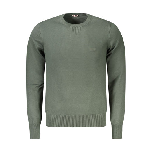 Rifle Green Nylon Sweater - Elegant and Versatile