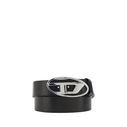 Diesel Logoed Belt - Elegant Leather Accessory