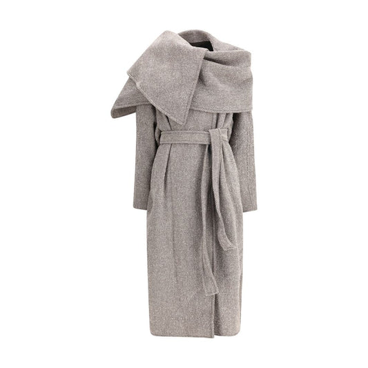 Ferragamo Oversized Asymmetric Coat