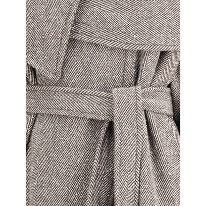 Ferragamo Oversized Asymmetric Coat