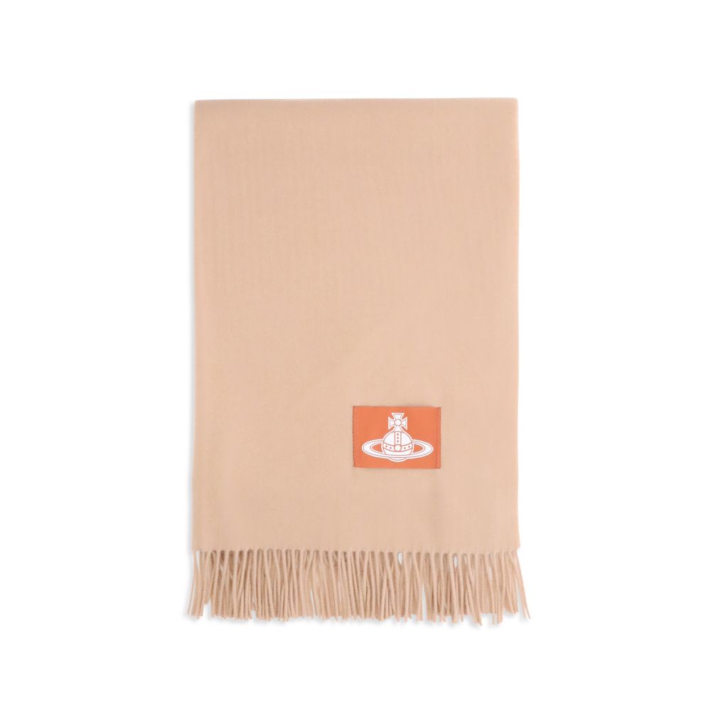 Vivienne Westwood Beige Wool Scarf: An Icon of Style and Comfort