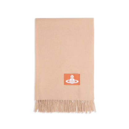 Vivienne Westwood Beige Wool Scarf: An Icon of Style and Comfort