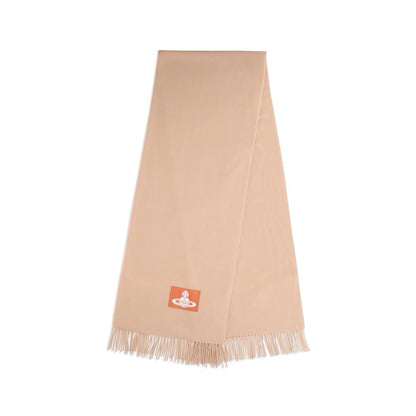 Vivienne Westwood Beige Wool Scarf: An Icon of Style and Comfort