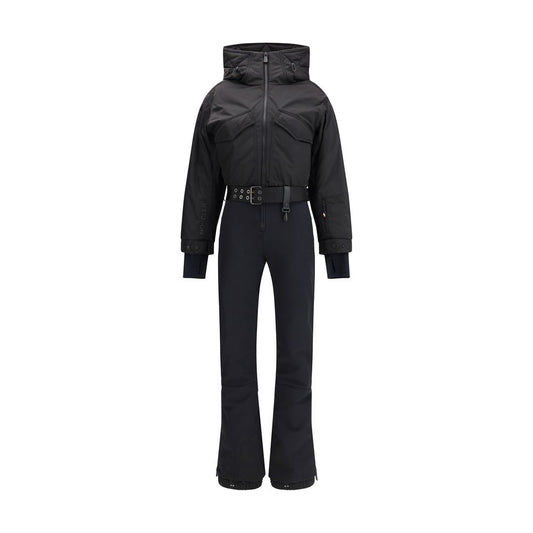 Moncler Grenoble Black Padded Ski Suit