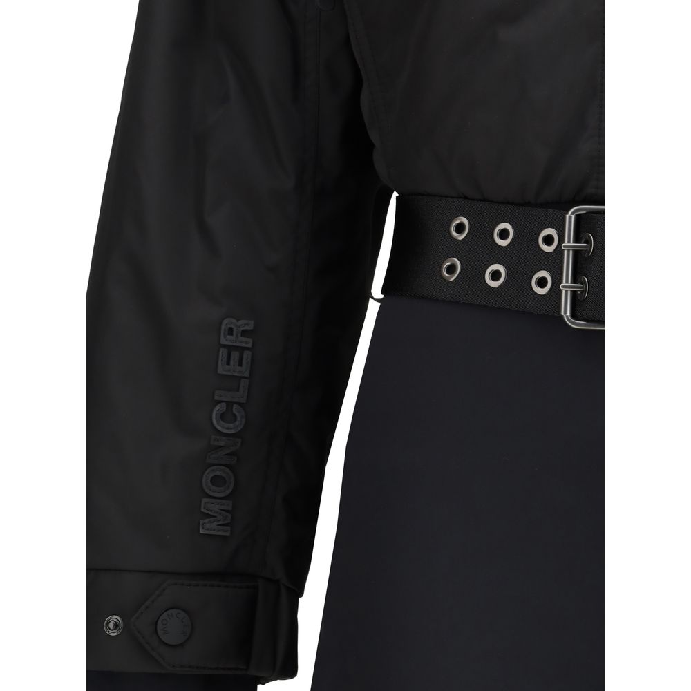 Moncler Grenoble Black Padded Ski Suit