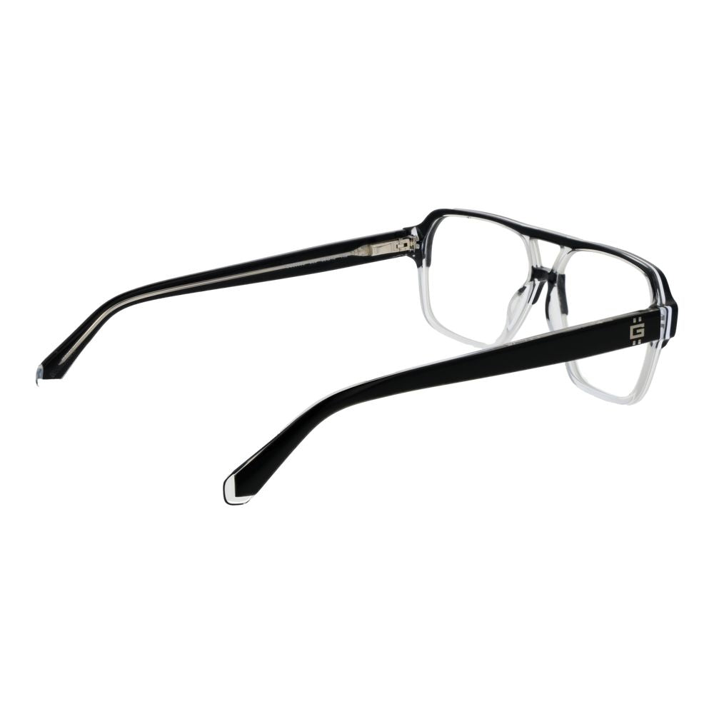 Guess Men's Optical Glasses – Black Full-Rim Frame, 56mm