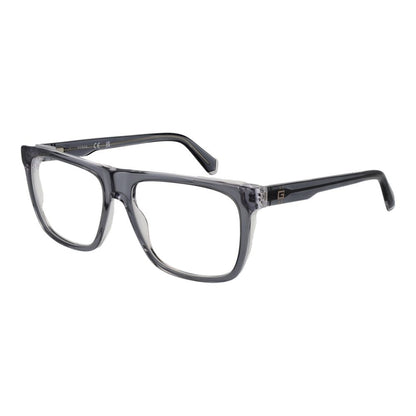 Guess Men's Optical Glasses – Grey Rectangle Frame, 56mm