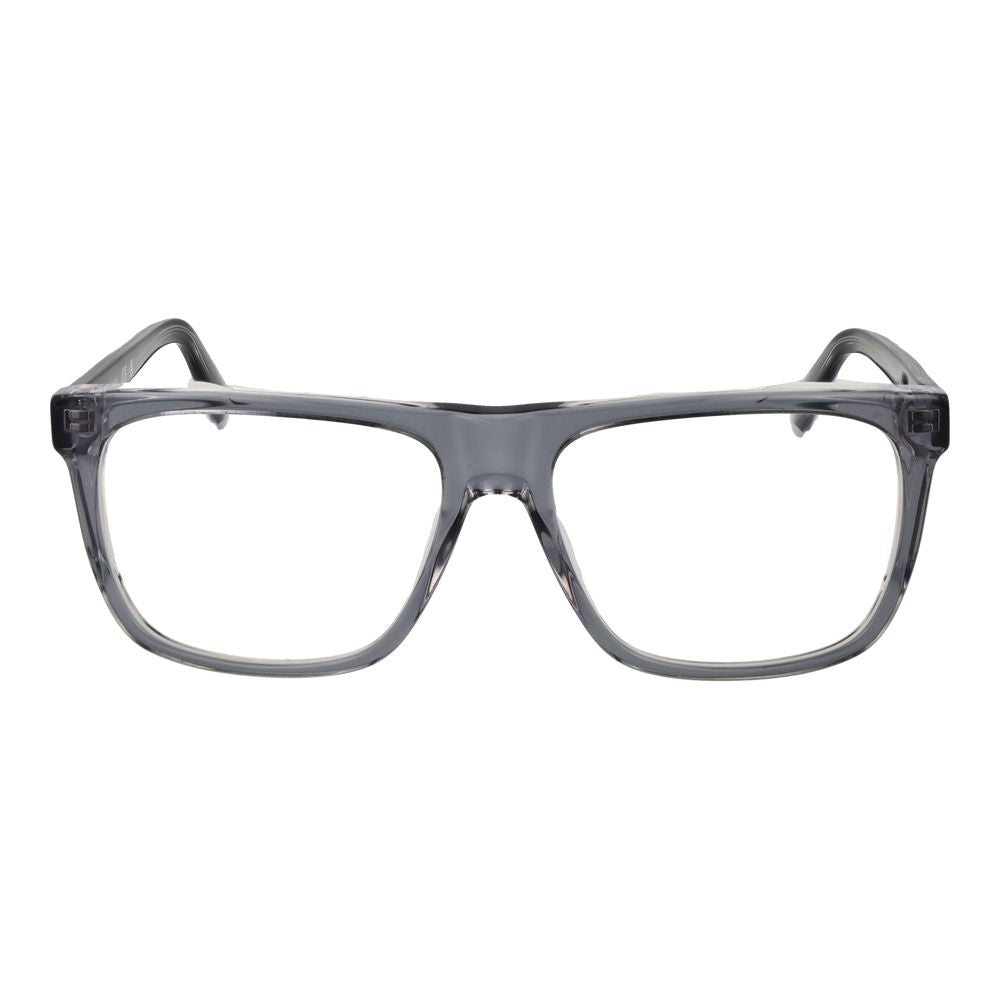 Guess Men's Optical Glasses – Grey Rectangle Frame, 56mm
