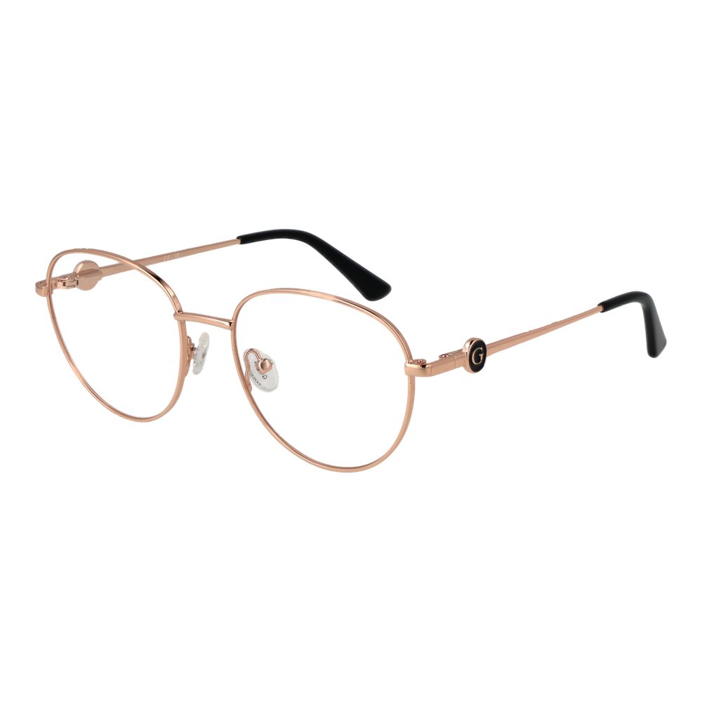 Guess Women’s Optical Glasses – Rose Gold Full-Rim Frame, 53mm