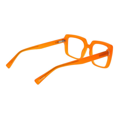 Guess Unisex Optical Glasses – Orange Square Full-Rim Frame, 53mm