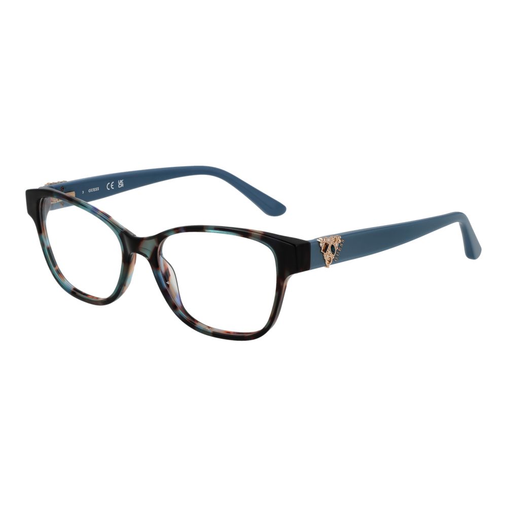 Guess Women’s Optical Glasses – Blue Butterfly Frame, 51mm