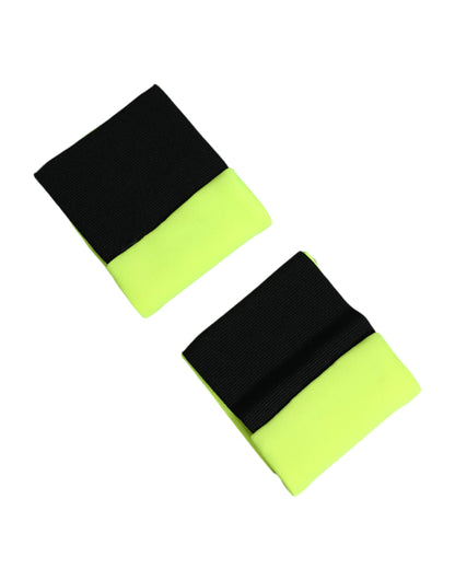 Dolce & Gabbana Yellow Green DG Logo Polyester Wristbands