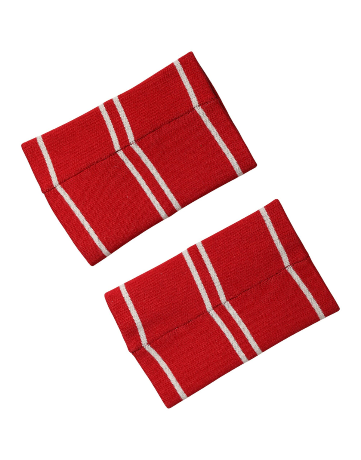 Dolce & Gabbana Red White DG Logo Cotton Wristband