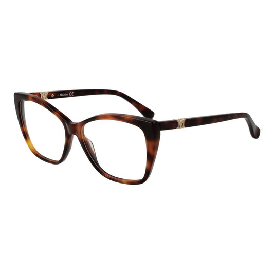 Max Mara Women’s Optical Glasses – Brown Square Frame, 54mm