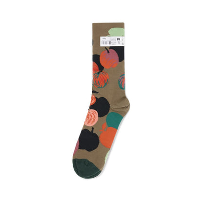 Bonne Maison Fruit Print Socks - Apple Pattern