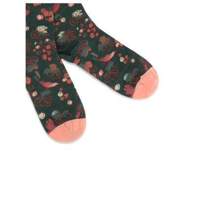 Bonne Maison Nature-inspired Pattern Socks