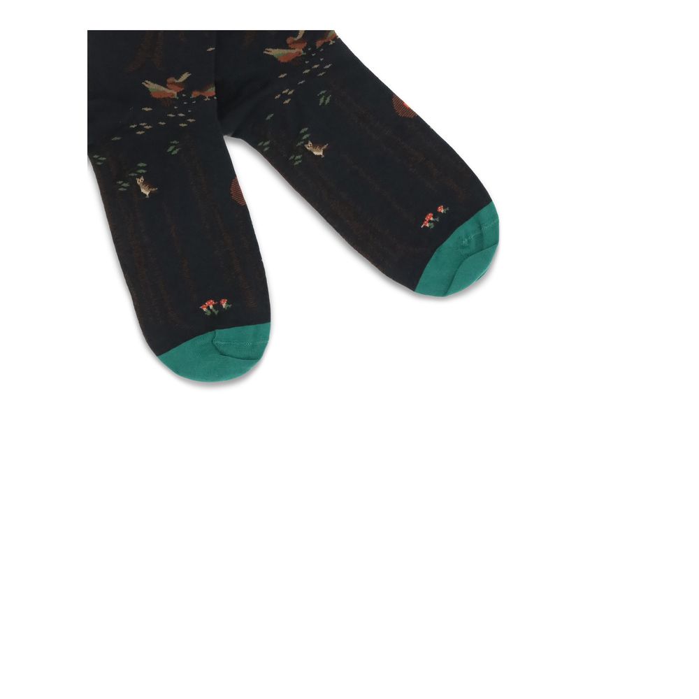 Bonne Maison Nature-inspired Pattern Socks