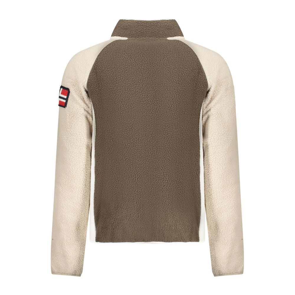 Norway 1963 Brown Men's Fleece Sweatshirt